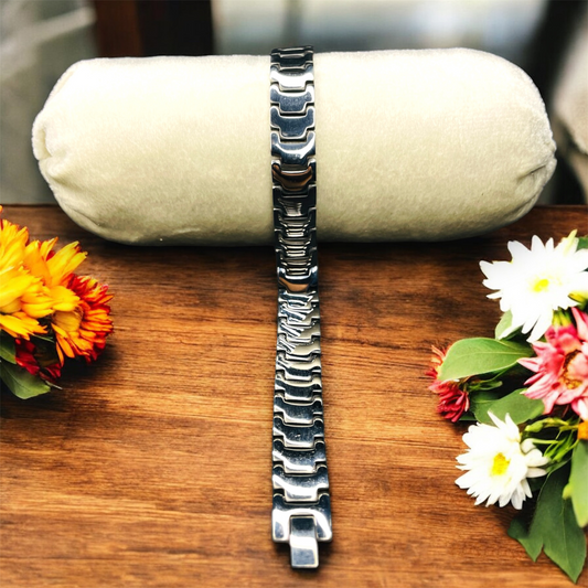 Iron Grip - Pure Stainless Steel Bracelet(1 Year Warranty)