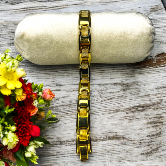 Imperial Gold - 24 Karat Rold Gold Bracelet (2 Year Warranty)